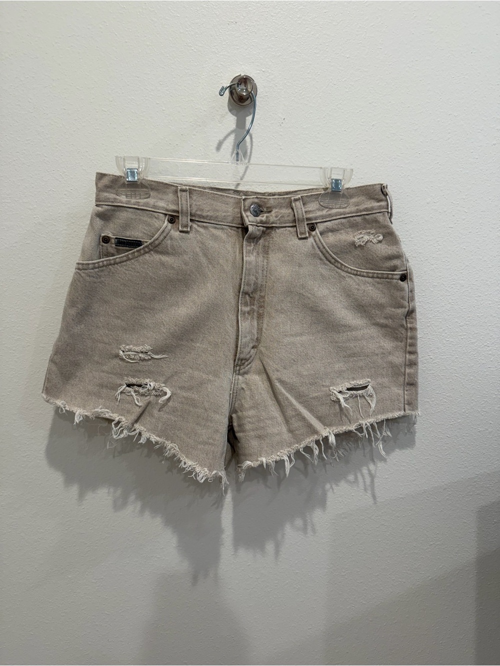 Lee Riveted Jean shorts
